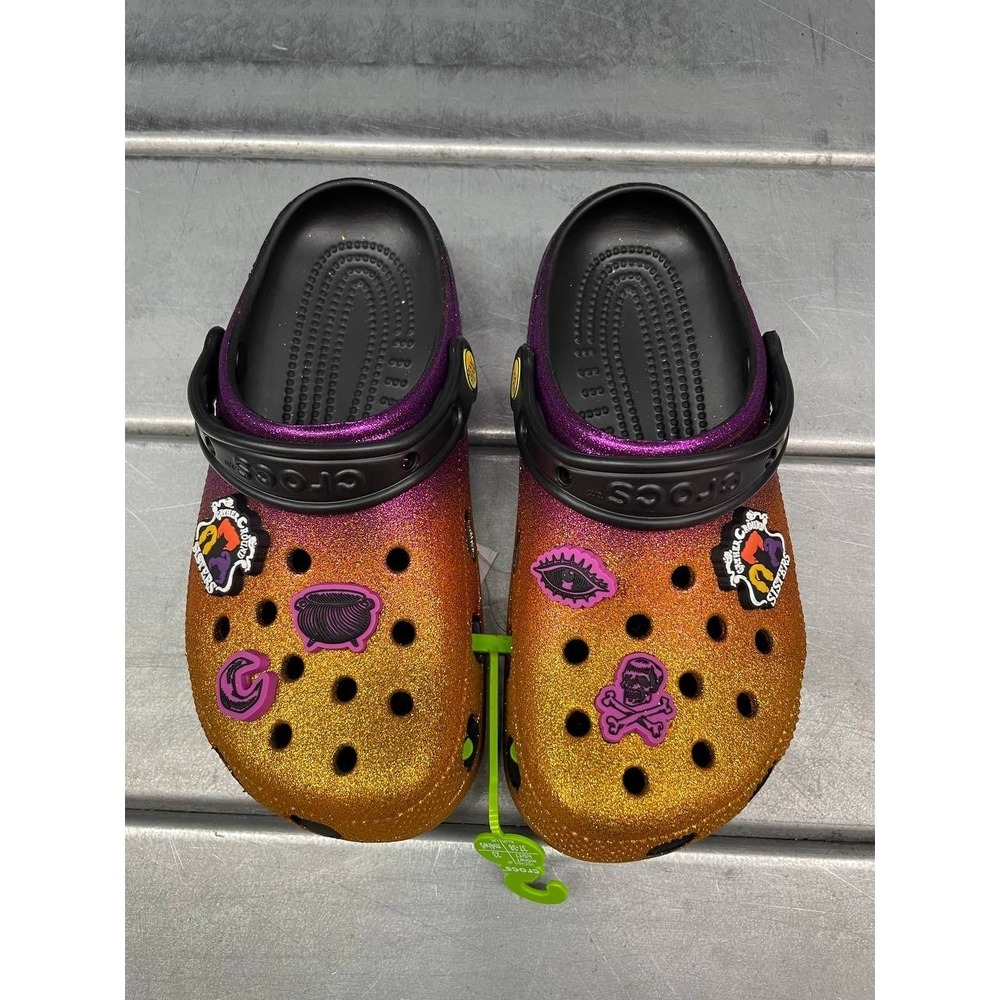 Crocs Disney Hocus Pocus Classic Clog Womens 7 Slip On Sandals